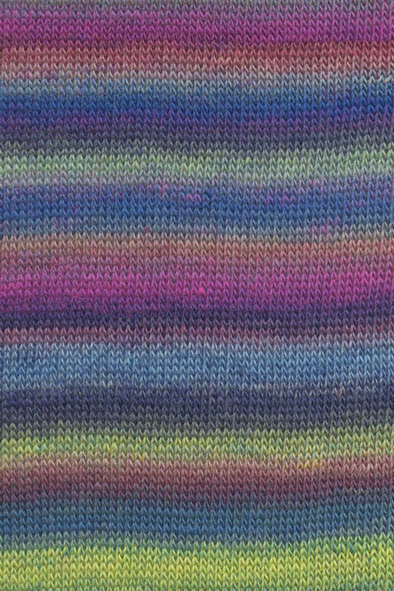 Lang Yarns Mille Colori Baby - Blå/Pink - 0106