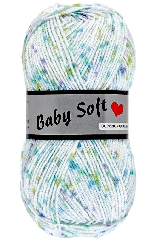 Baby Soft Multi, 50 g, grøn, nr. 604