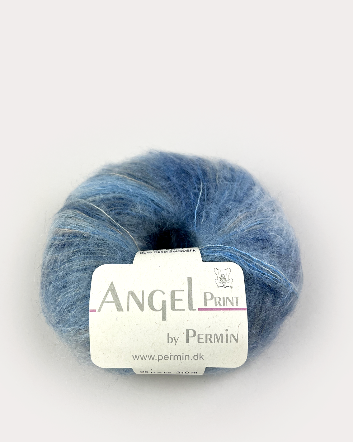 Angel Print by Permin - Gylden/Blå - 58