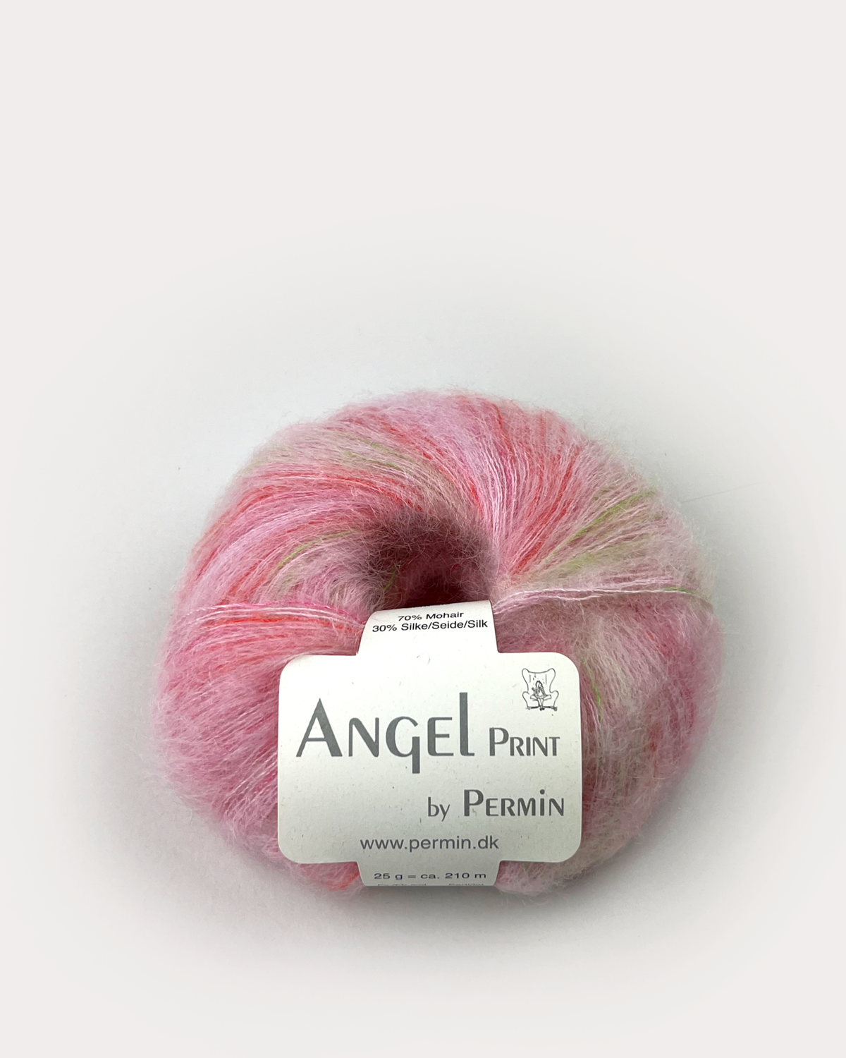 Angel Print by Permin - Sart rosa - 68