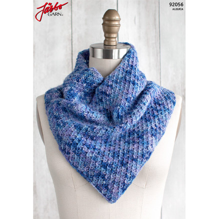 Racimo Cowl - Tørklæde Strikkeopskrift 90x24cm