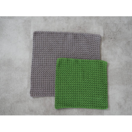 Hæklede Karklude af Rito Krea - Karklude Hækleopskrift 21x21cm + 28x28cm