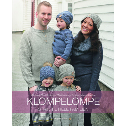 Klompelompe Strik til hele familien - Bog af Hanne Andreassen Hjelmås & Torunn Steinsland