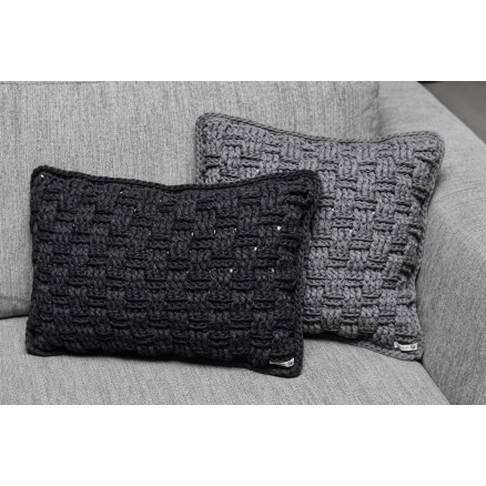 Puder i Kurvemønster af Rito Krea - Puder 30x50cm og 40x40cm - 2 stk