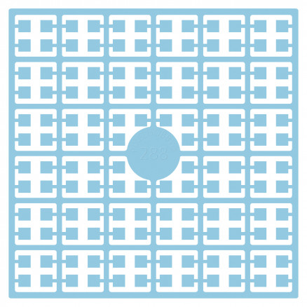 Pixelhobby Midi Perler 288 Ekstra lys Blå Kornblomst 2x2mm - 140 pixels