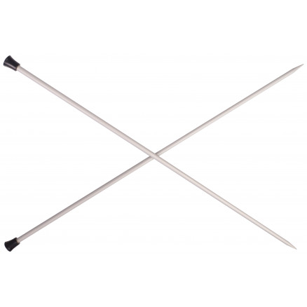 Drops Basic Strikkepinde / Jumperpinde Aluminium 35cm 4.50mm / 13.8in US 7