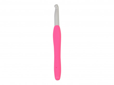 Clover Amour Hæklenål 8,0 mm US L/11 Neon Pink