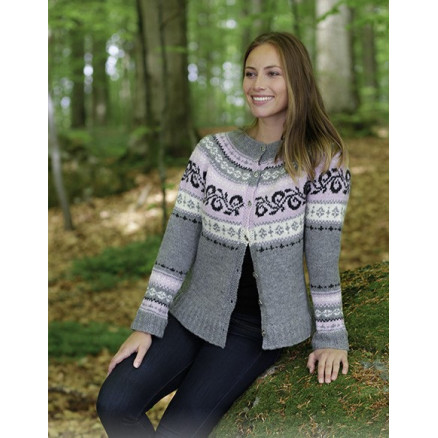 Telemark Jacket by DROPS Design - Jakke Strikkeopskrift str. S - XXXL