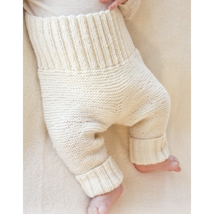Smarty Pants by DROPS Design - Baby Bukser Strikkeopskrift str. Præmatur - 3/4 år