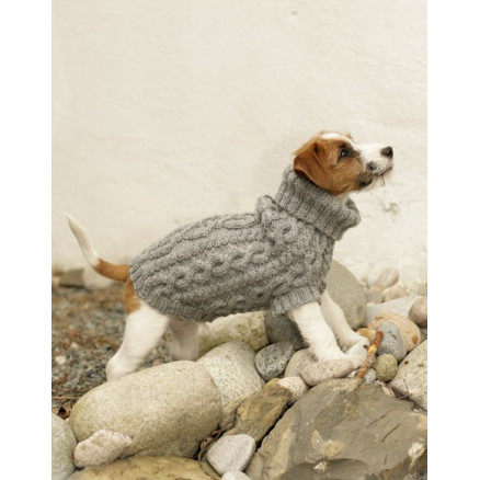 The Lookout by DROPS Design - Hundebluse Strikkeopskrift str. XS - M