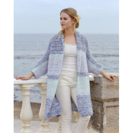 La Mare by DROPS Design - Jakke Strikkeopskrift str. S - XXXL