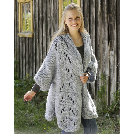 Comfort Zone by DROPS Design - Jakke Strikkeopskrift str. S - XXXL