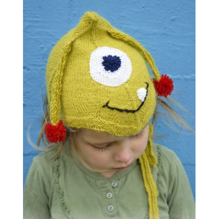 Eye Smile by DROPS Design - Hue Strikkeopskrift str. 1/3 mdr - 3/4 år