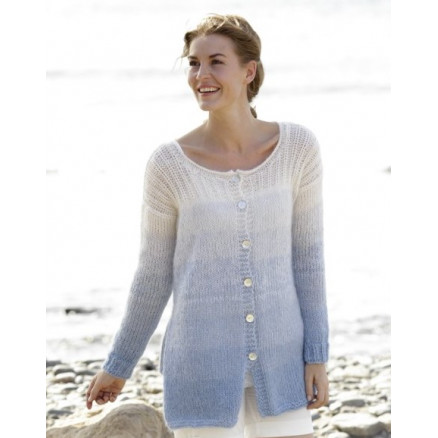 Sailing Cardigan by DROPS Design - Jakke Strikkeopskrift str. S - XXXL