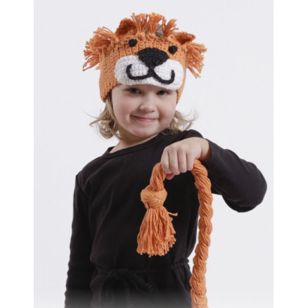Nala by DROPS Design - Pandebånd Hækleopskrift str. 1/2 år - 9/10 år