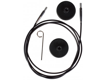 Drops Wire / Kabel til Udskiftelige Rundpinde Pro Romance 76cm (Bliver 100cm inkl. pinde)