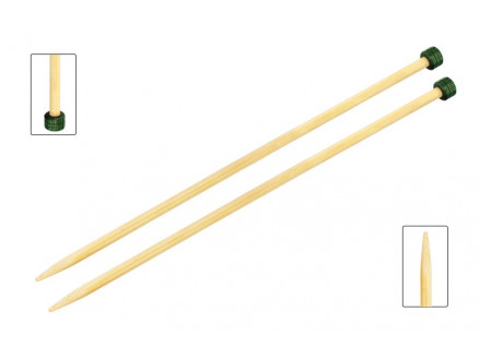 KnitPro Bamboo Strikkepinde / Jumperpinde Bambus 25cm 3,50mm / 9.8in US4