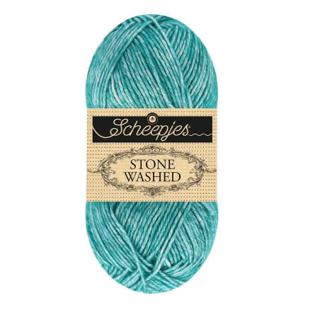 Scheepjes Stone Washed Garn Mix 849 Lys Aktinolit