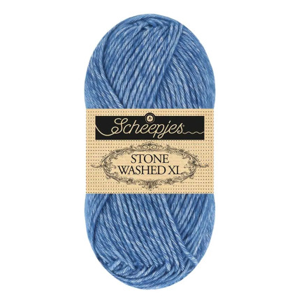 Scheepjes Stone Washed XL Garn Mix 886 Lazurit