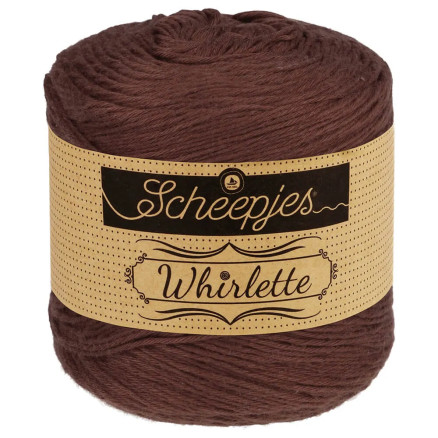 Scheepjes Whirlette Garn Unicolor 891 Chestnut