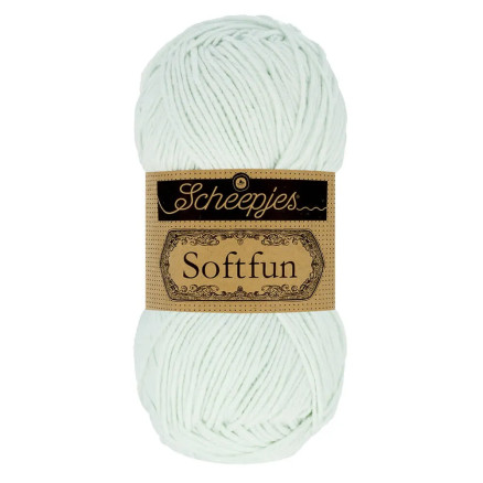 Scheepjes Softfun Garn Unicolor 2630 Arktis