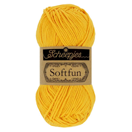 Scheepjes Softfun Garn Unicolor 2634 Humlebi