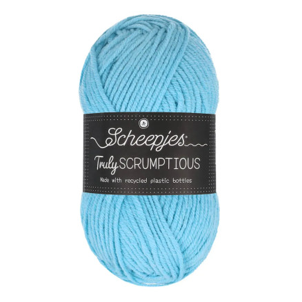 Scheepjes Truly Scrumptious Garn 343 Blå Fransk Macaron