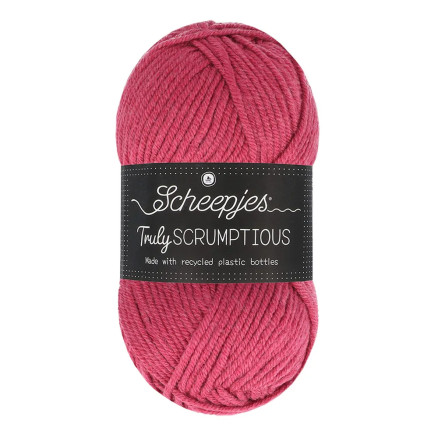 Scheepjes Truly Scrumptious Garn 382 Rød Frugt Syltetøj