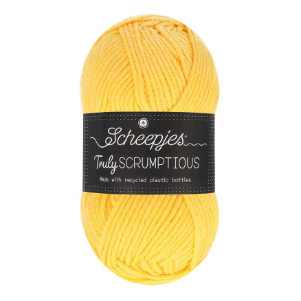 Scheepjes Truly Scrumptious Garn 385 Citron Solskins Kage