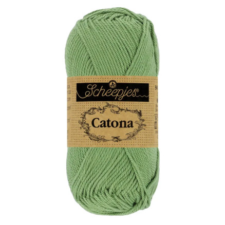 Scheepjes Catona Garn 212 Salvie Grøn - 25g