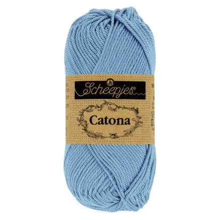 Scheepjes Catona Garn 247 Blå Fugl - 25g