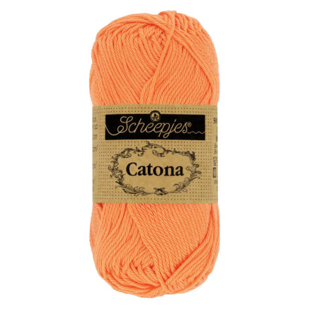 Scheepjes Catona Garn 386 Fersken - 25g