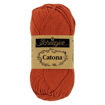 Scheepjes Catona Garn 388 Rust - 25g
