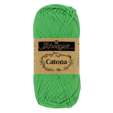 Scheepjes Catona Garn 389 Æble Grøn - 25g