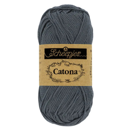 Scheepjes Catona Garn 393 Trækul - 25g