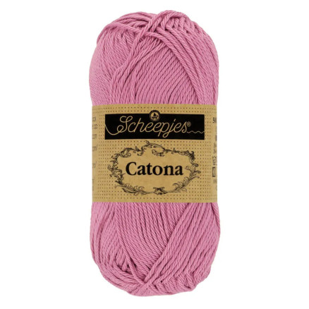 Scheepjes Catona Garn 398 Koloni Rose - 25g