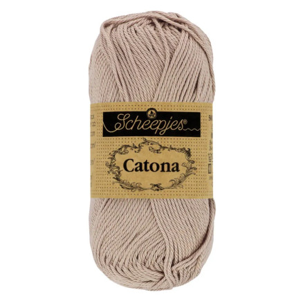 Scheepjes Catona Garn 406 Blød Beige - 25g