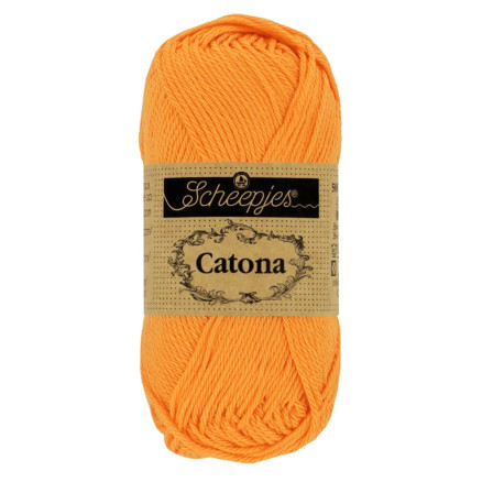 Scheepjes Catona Garn 411 Sød Orange - 25g