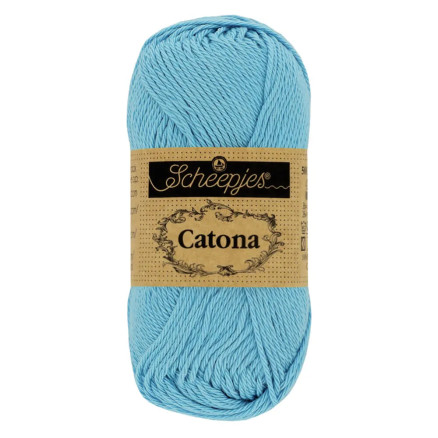 Scheepjes Catona Garn 510 Himmel Blå - 25g