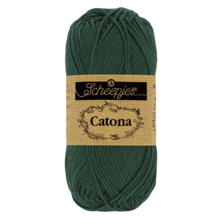 Scheepjes Catona Garn 525 Fyrretræ - 25g