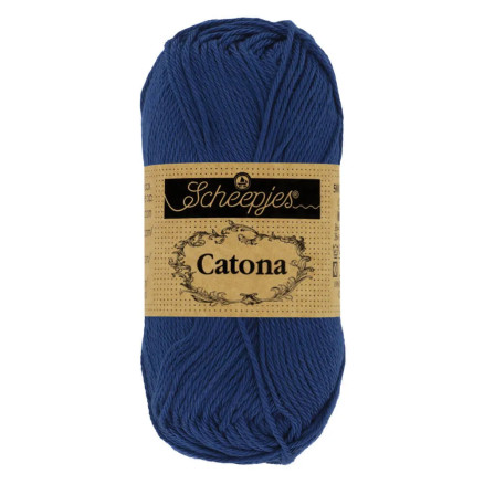 Scheepjes Catona Garn 527 Midnat - 25g