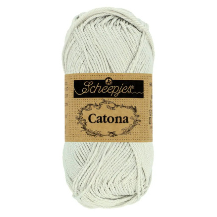 Scheepjes Catona Garn 172 Lys Sølv - 10g