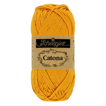 Scheepjes Catona Garn 249 Safran - 10g