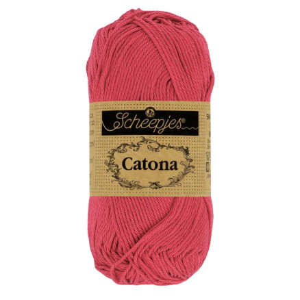 Scheepjes Catona Garn 258 Rosentræ - 10g