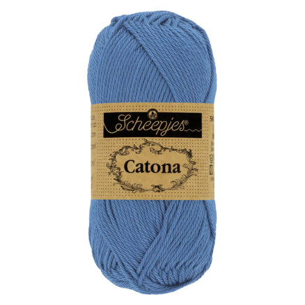 Scheepjes Catona Garn 261 Capri Blå - 10g