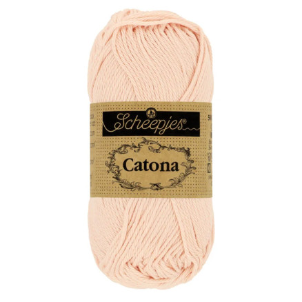 Scheepjes Catona Garn 263 Ferskenblomst - 10g