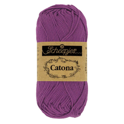 Scheepjes Catona Garn 282 Ultraviolet - 10g