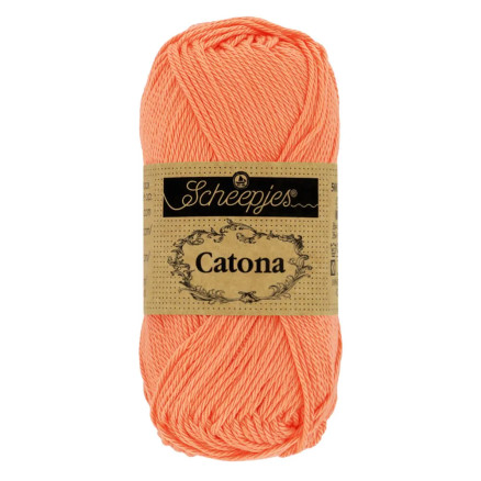 Scheepjes Catona Garn 410 Rig Koral - 10g