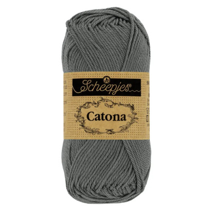 Scheepjes Catona Garn 501 Antracit - 10g