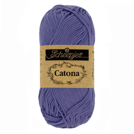 Scheepjes Catona Garn 508 Dyb Ametyst - 10g